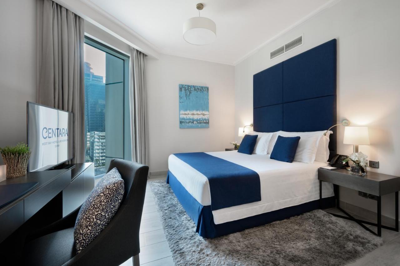Centara West Bay Hotel & Residences Doha Exterior photo A bedroom at the Address Downtown Hotel